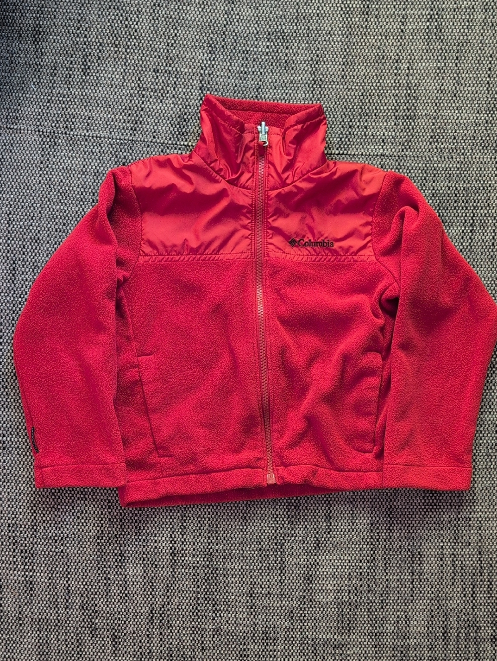 Columbia Burnt Orange Kids Fleece Jacket